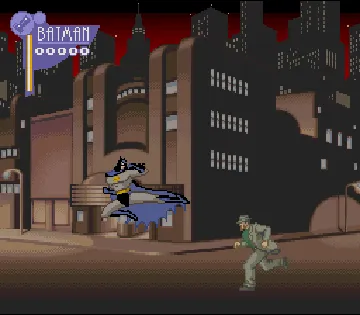 Adventures of Batman & Robin, The (USA) screen shot game playing